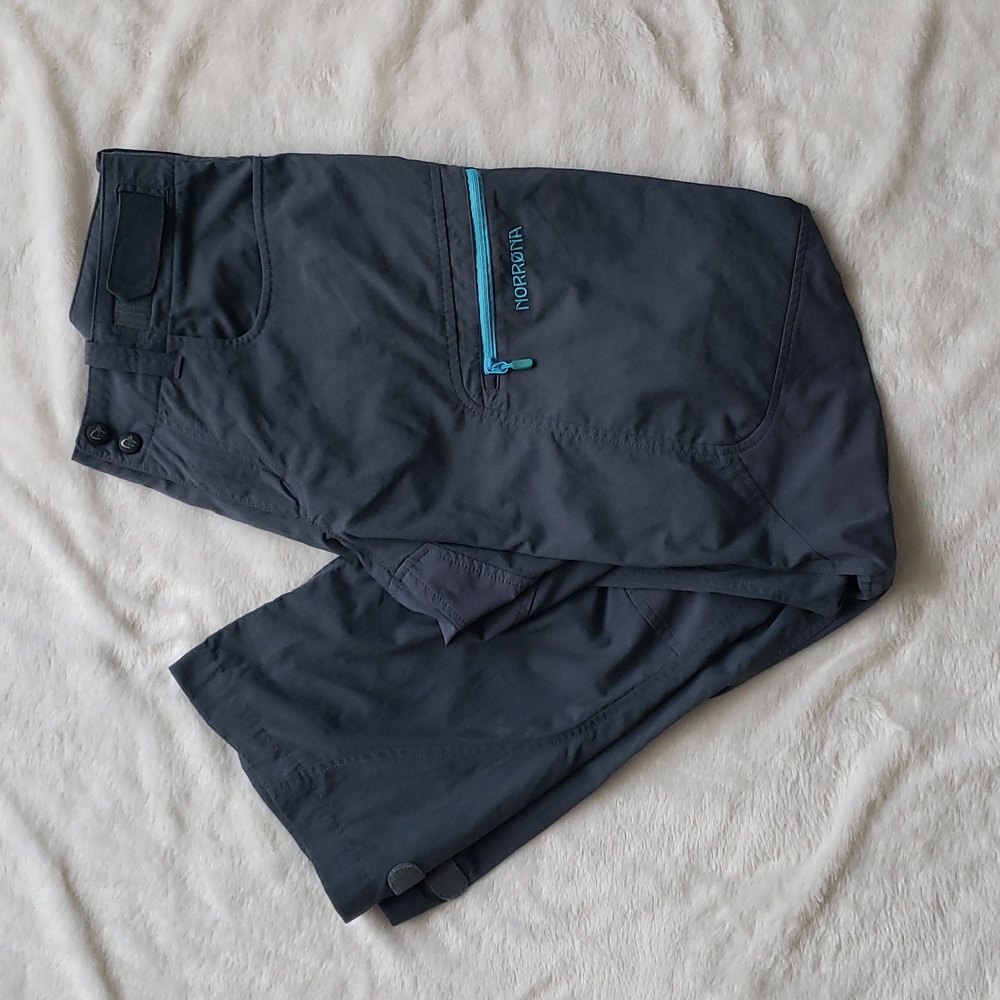 Norrona Bitihorn Women's Hiking pants M gray EUC